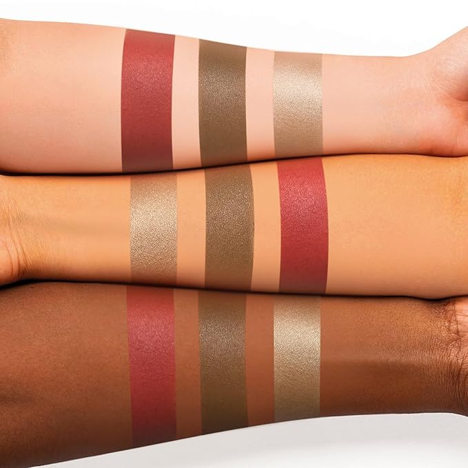 3 Pcs Face Contour Stick Kit, Matte Finish Face Stick Trio with Bronzer Blush Highlighter and Brush, Long Lasting Waterproof Cream Beauty Wand Makeup Set for Sculpt Glowing Face Look (#4, 10, 14)