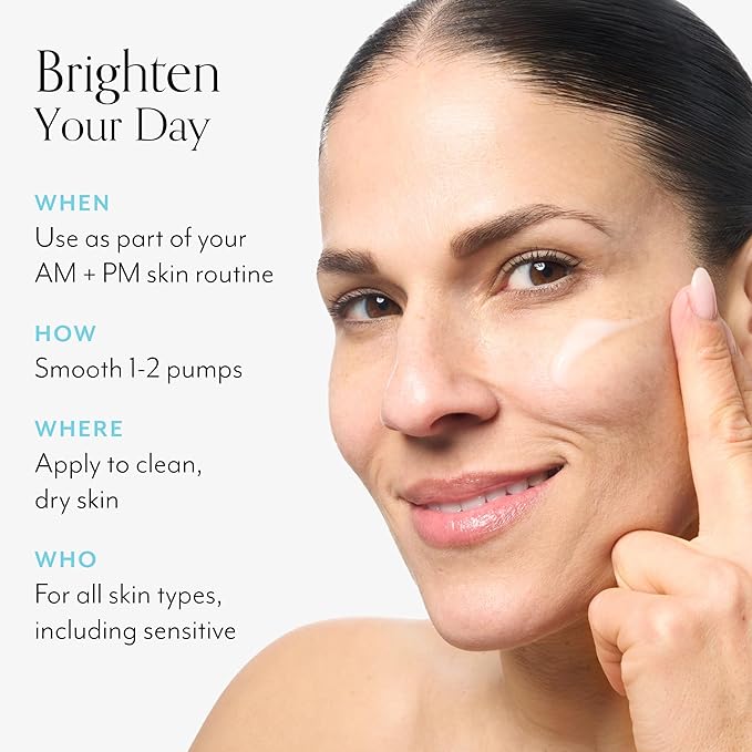 Bliss Vitamin C + Tri-Peptide Bright Idea Serum – 15% Brightening + Barrier Boost Complex for Radiant, Firm Skin – Anti-Aging Face Serum Boosts Collagen & Elasticity - 1 fl oz