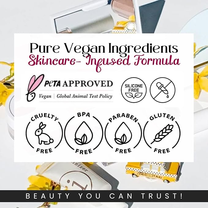 M2U NYC Liquid Highlighter Makeup – Lightweight Luminizer for Natural Radiant Glow with Shimmer – Ultra Smooth Hydrating Illuminator, Face, Cheekbone & Body Glow Enhancer Pink Pearl (Pearl Moon)