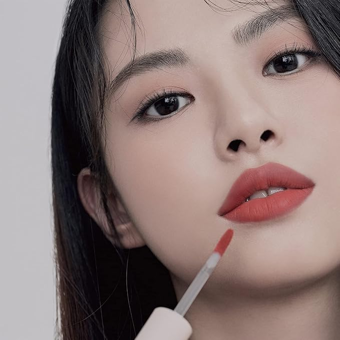 Mellow Velvet Tint Moisturizing Smooth Soft Matte Liquid Lipstick Longwear Lightweight Weightless High Pigment Ink, Pluffy Sweety