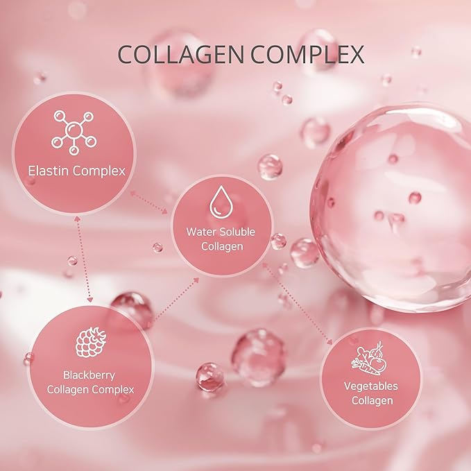 Plant derived Collagen Facial Mist Spray for dry skin, 2 layered Collagen Complex, Hypoallergenic, made in Korea, 3.38 oz