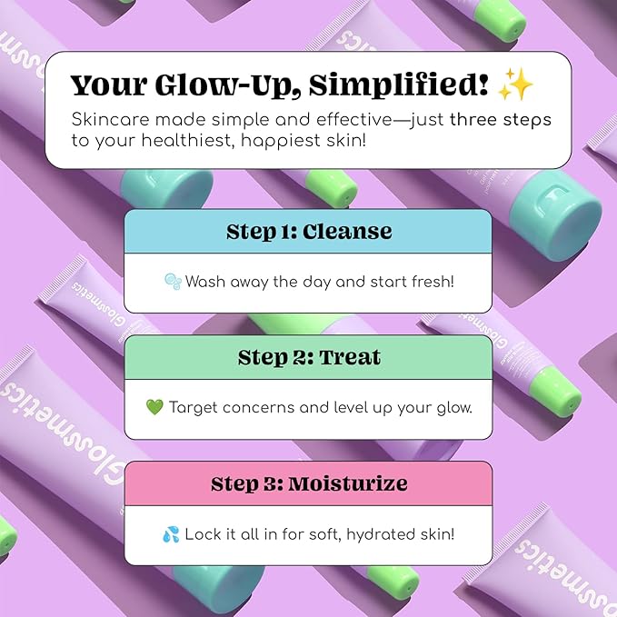 Glossmetics Sun-Kissed Glow Duo. Brightening and Moisturizing Bronzing Drops and Liquid Blush for Cheeks Makeup and Skincare for a Radiant Sun-Kissed Look! Liquid Bronzer and Dewy Blush, Pack of 2