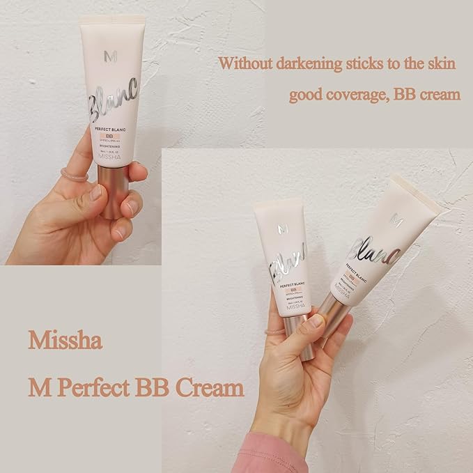 lightness & Brightening Makeup for MISSHA M Perfect Blanc BB Creams(1.35fl.oz.),No. 23 Sand