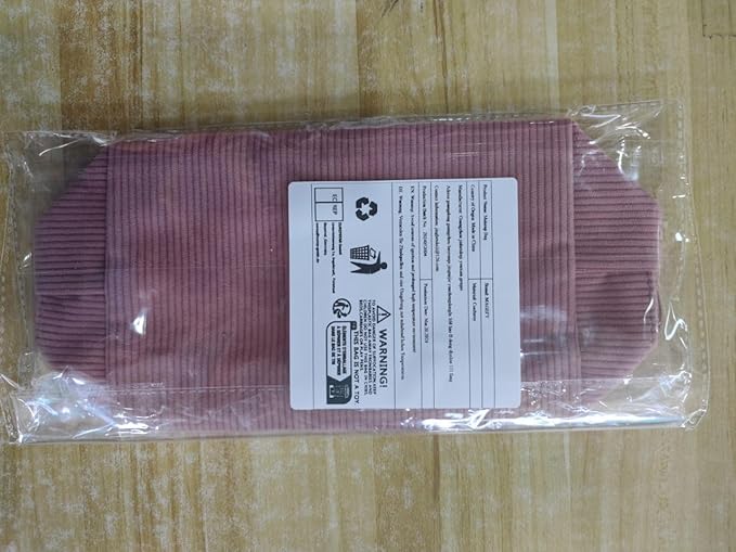 MAGEFY Corduroy Makeup Bag Small Makeup Bag for Purse with Compartments Cute Makeup Pouch Cosmetic Bag for Women Friends Preppy Gifts (Pink, HAIR)