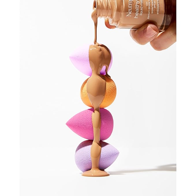 Neutrogena Healthy Skin Liquid Makeup Foundation with Broad Spectrum SPF 20 Sunscreen, Medium Coverage Foundation with Nourishing Pro-Vitamin B5, Chestnut 135, 1 fl. oz