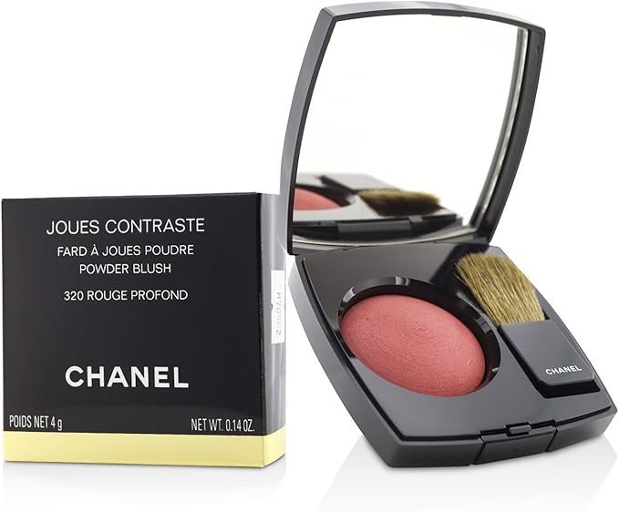 JOUES CONTRASTE powder brush #320-rouge profond 4 gr