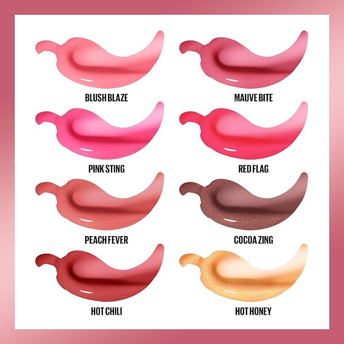 Maybelline Lifter Plump Lip Gloss and Takis Chips, Chili Pepper Lip & Chip Combo, Fun Hot Bundle Includes 1 Lip Plumper in Hot Honey and 1 Bag of Takis Fuego Chips