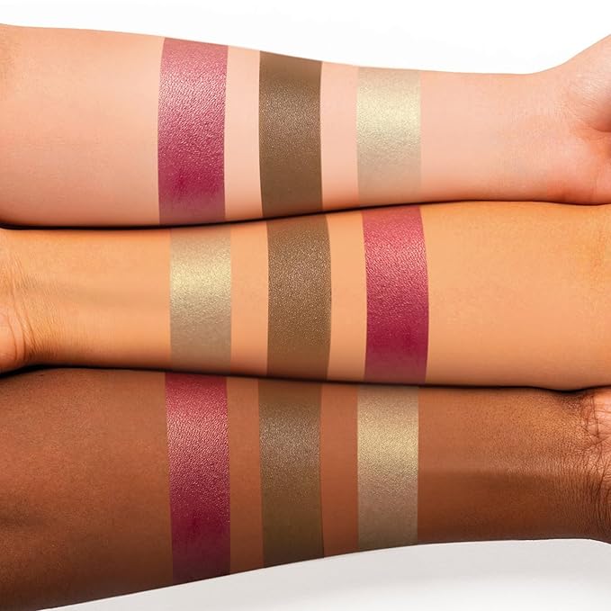 3 Pcs Face Contour Stick Kit, Matte Finish Face Stick Trio with Bronzer Blush Highlighter and Brush, Long Lasting Waterproof Cream Beauty Wand Makeup Set for Sculpt Glowing Face Look (#2, 10, 11)