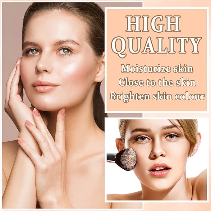 Flawless AirBrush Foundation High Coverage Foundation Smooth Creamy Matte Spray Foundation Makeup Kit For Mature Skin With Natural Nude Finish #Natural Color