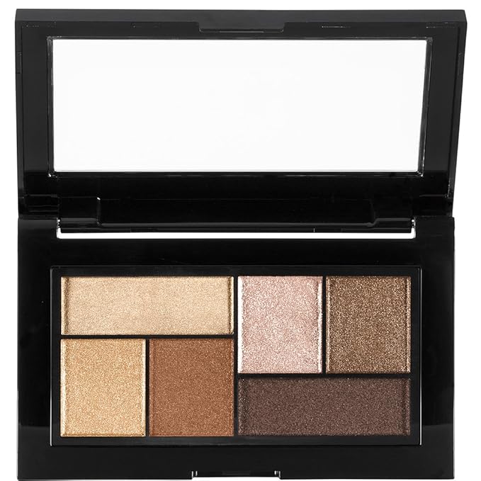 Maybelline New York Makeup The City Mini Eyeshadow Palette, Rooftop Bronzes Neutral Eyeshadow, 0.14 oz