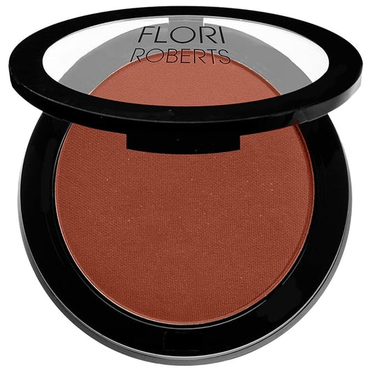 Color Pro Blush by Flori Roberts, Pressed Powder Blush with Buildable Coverage, Complexion Enhancing Makeup