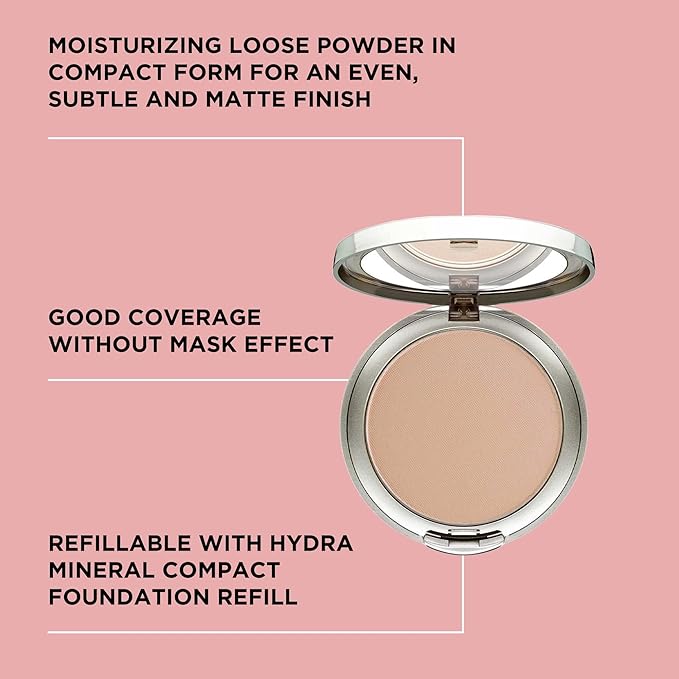 ARTDECO Hydra Mineral Compact Foundation Refill - medium beige N°65 - refillable system for Hydra Mineral Compact Foundation - good coverage without mask-like effect - makeup - powder - 0.35 Oz