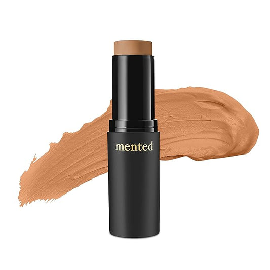 Mented Cosmetics Stick Foundation Make Up, Concealer & Contour Stick for Tan Skin, Cream Foundation for Black Women Makeup, Vegan and Cruelty Free, T20