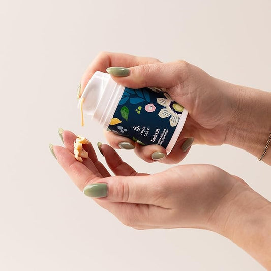 LUMA & LEAF Fresh Lift Facial Moisturizer, 1.7 FL Oz – Anti Aging Face Cream with Hyaluronic Acid & Tetrapeptide, Collagen Booster to Firm, Smooth Wrinkles & Hydrate Sensitive Skin