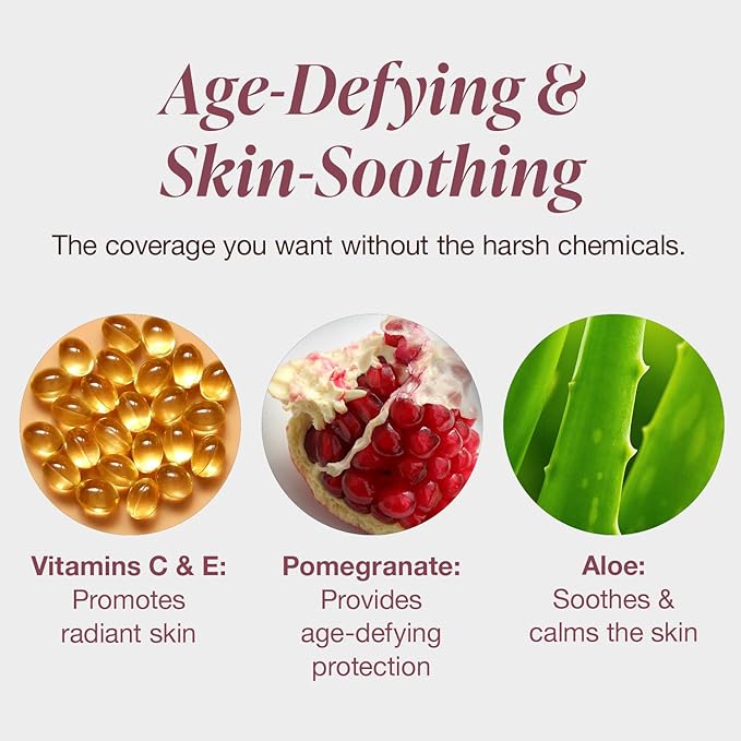 Mineral Fusion Pressed Powder Foundation, Warm 6 - Dark Tan Skin w/Golden Undertones, Age Defying Foundation Makeup with Matte Finish, Talc Free Face Powder, Hypoallergenic, Cruelty-Free, 0.32 Oz