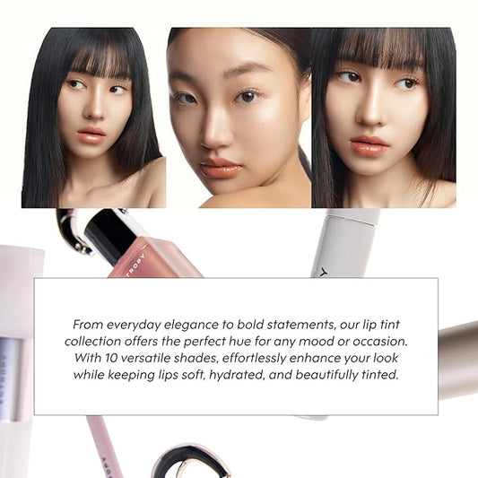 ENTROPY Makeup 2-in-1 Charm Shiny Glowy Lip & Cheek Gloss Tint Keychain, High Pigment Glossy Lip Color & Plumping Gloss, C8 Smoky Quartz Charm