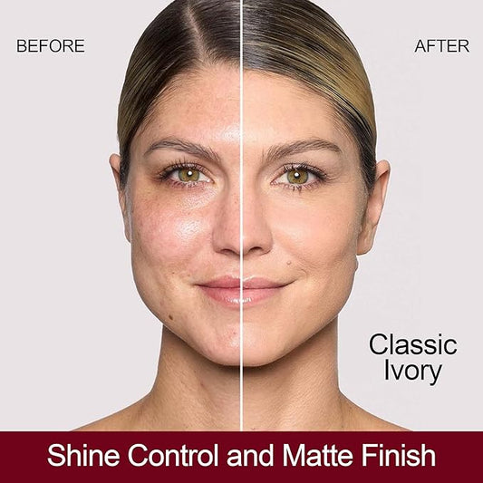 FV Waterproof Foundation, Medium Coverage, Oil-free & Long Lasting, Lightweight, Matte Foundation for Oily/Normal Skin, Transfer Proof Liquid Foundation Makeup, 30g, Classic Ivory