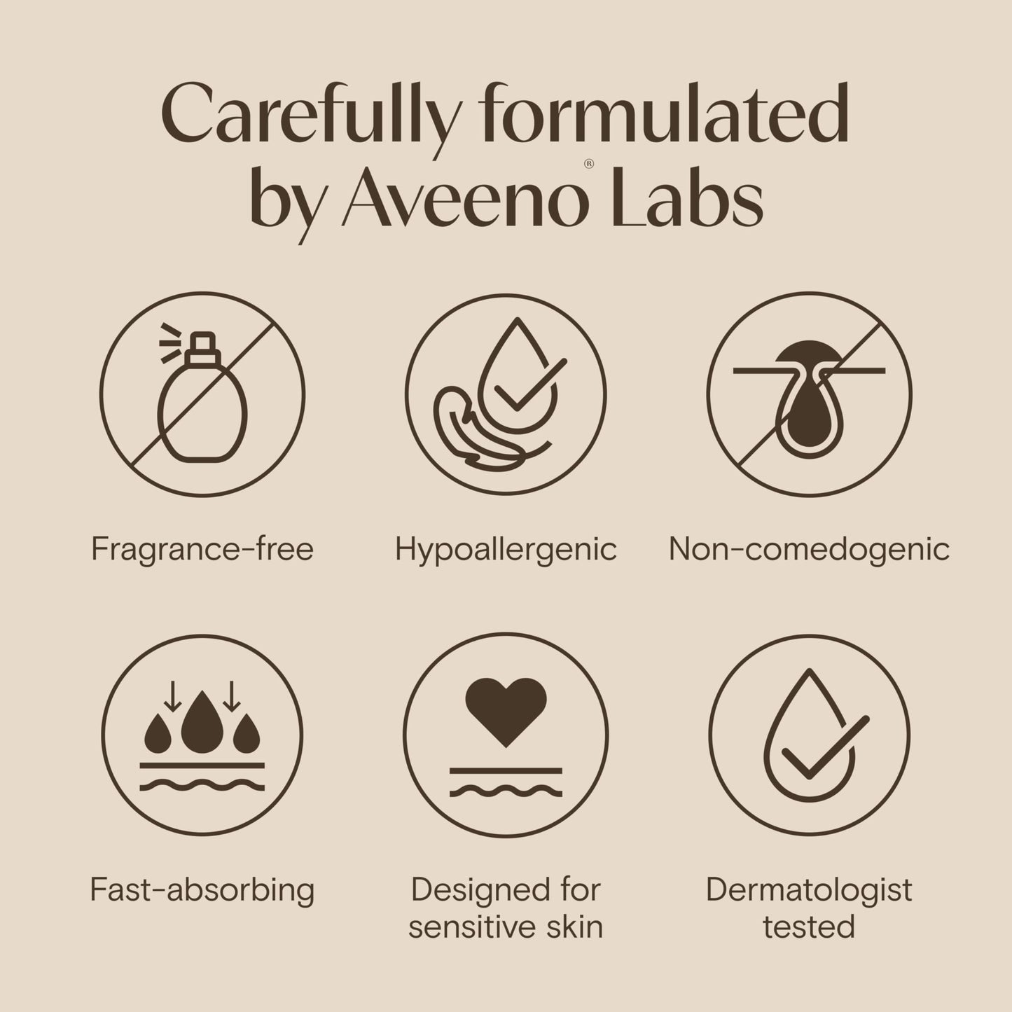 Aveeno Calm + Restore Triple Oat Hydrating Face Serum for Sensitive Skin, Gentle Lightweight Facial Serum Instantly Smooths Skin, Non-Comedogenic, Hypoallergenic & Fragrance-Free, 1 fl. oz