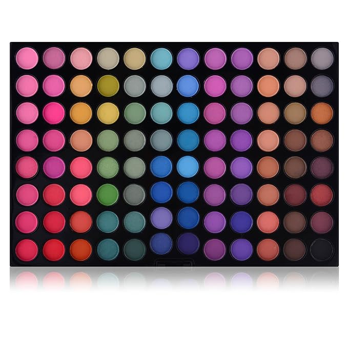 SHANY 96 COLOR RUNWAY Eyeshadow Palette - Highly Pigmented Blendable Natural and Matte Eye shadow Colors Professional Makeup Eye shadow Palette
