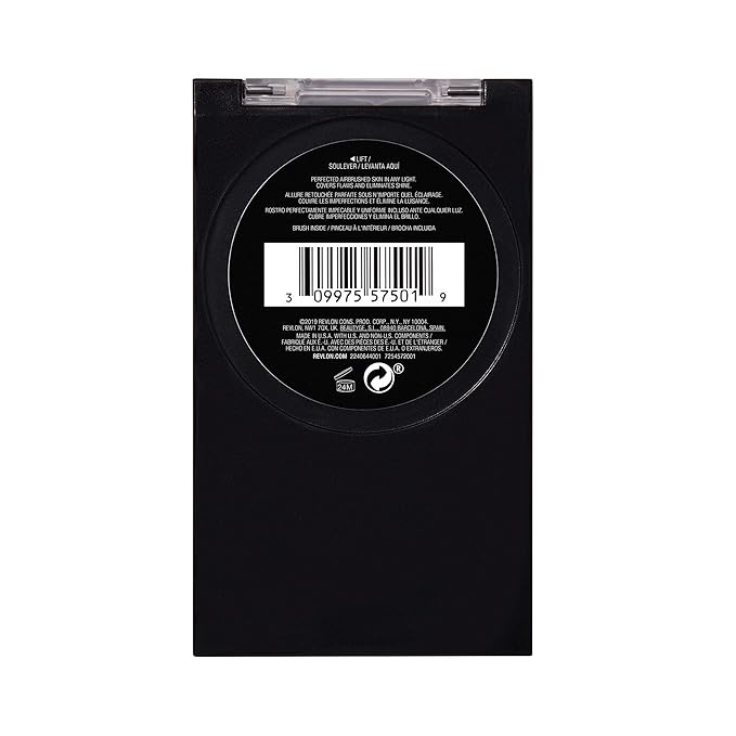 Revlon PhotoReady Blurring Face Powder Makeup, Longwear Medium-Full Coverage with Flawless Finish, Shine & Oil-Free, 001 Translucent, 0.25 oz
