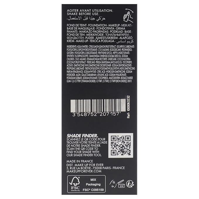 HD Skin Hydra Glow - 2Y32 Warm Caramel by Make Up For Ever for Women - 1 oz Foundation