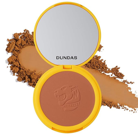 Dundas Bronzer Anonymous, Powder for Face and Body Contour and Bronzing, Matte Finish, Face Make Up for All Skin Types, Cruelty Free Natural Makeup, Buildable Coverage, Easy to Blend, (Step 5)