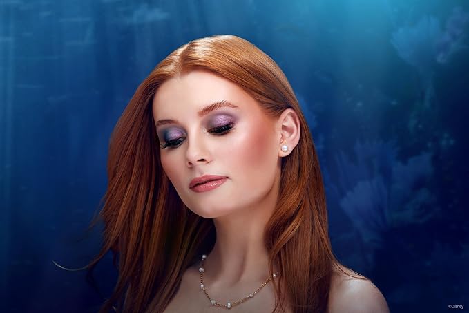 Sigma Beauty and Disney Blush - The Little Mermaid Long Lasting Blush Pressed Powder - Gluten Free, Cruelty Free, Vegan Makeup (True Love)