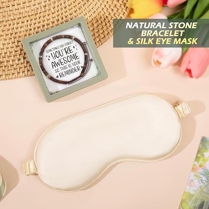 Get Well Gifts for Women Self Care Gifts, Sympathy Gift Baskets Spa Gifts Set, Thinking of You Inspirational Hug in a Box Gifts for Mom Her Friend Sister Wife Girlfriend