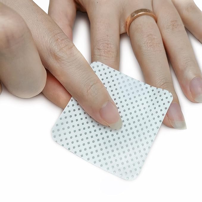 2000PCS Lint Free Nail Wipes White, Non-Woven Nail Polish Remover Pads - Soft Lint Free Wipes for Gel Fingernails - DIY Fingernails Salon Supplies