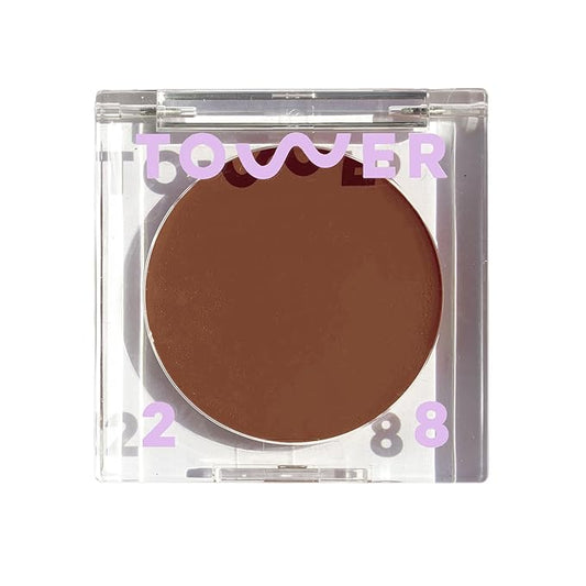 Tower 28 Sculptino Soft-Matte Cream Contour and Bronzer - Clean, Cruelty-Free Face Makeup – Sensitive Skin Safe - Shade: Hammer, Medium Tan with Neutral Undertones, 0.16 FL Oz / 4.5 mL