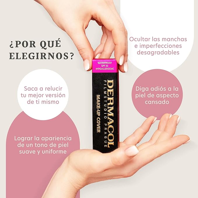 Dermacol Make-up Cover - High Covering Waterproof Foundation SPF30