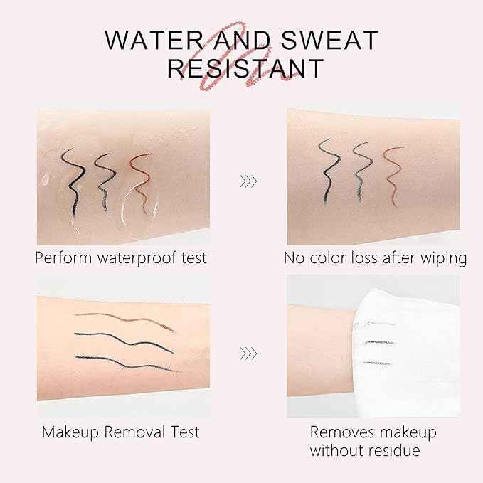 6PCS Matte Lip Liner Set - Premium Waterproof Brown Lip Liner Pencils for Defining & Filling Lips, Long-Lasting Smooth Lip Makeup, High Pigmented Lip Liner Pack for Perfect Nude & Natural Looks #3