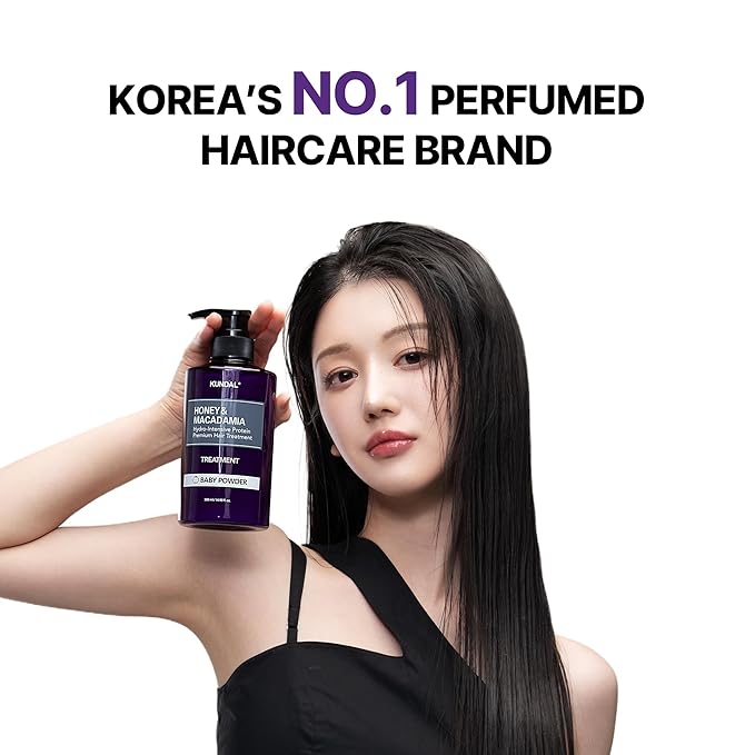 KUNDAL Korean Shampoo and Conditioner Set [Blackberry Bay] Salon-quality, Long Lasting Scent, Moisturizing, Sulfate-Free, Argan & Macadamia Oil, Korean Hair care, 16.9 fl oz each, Stocking Stuffers