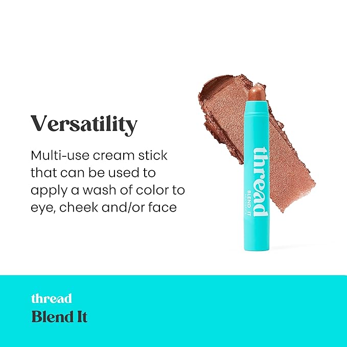 Beauty Blend It Multi-Stick, Creamy, Buildable Color and Highlighter for Eyes, Cheeks, and Face, Loyal - Bronze Shimmer