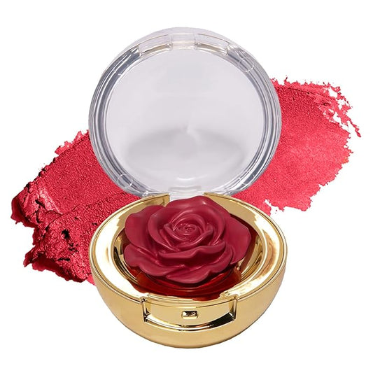 Winky Lux Cheeky Rose, Cream Blush for Cheeks, Flower Blush with Vitamin E, Makeup Blush and Flower Makeup, Mauve Dodgy