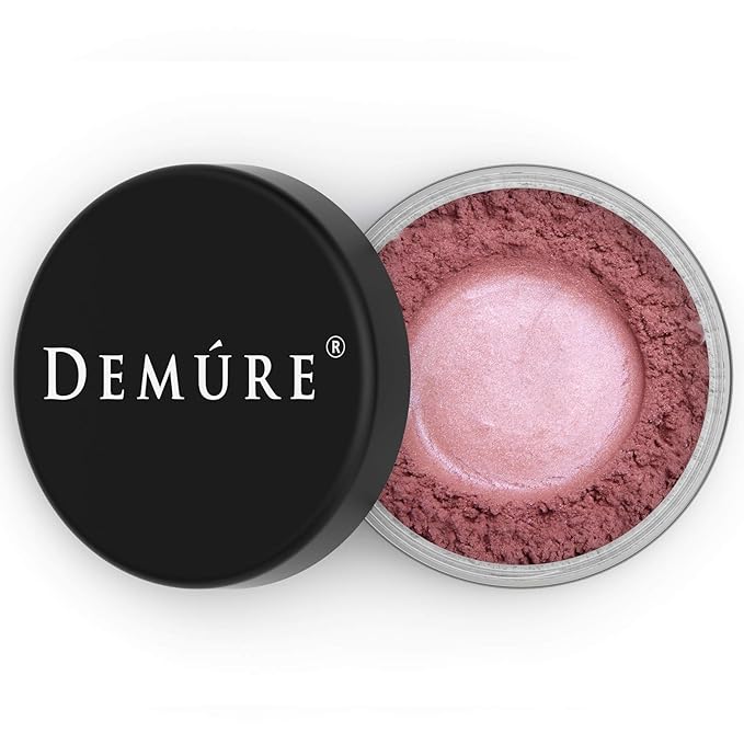 Demure Mineral Make Up Blush, Loose Powder Makeup, Natural Makeup, Blush Makeup, Professional Makeup, Cruelty Free Makeup, Blush Powder By Demure (Pink Fusion)