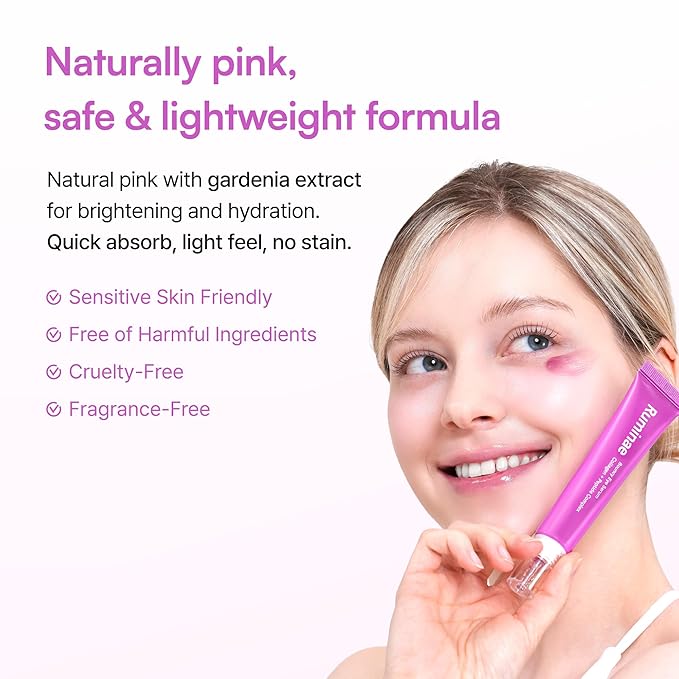 Bouncy Eye Serum | Under Eye Serum with Dual Collagen & 12 Peptides | Jelly Formula for Puffiness & Hydration | Gentle Korean Skincare (1.01 fl oz / 30ml)