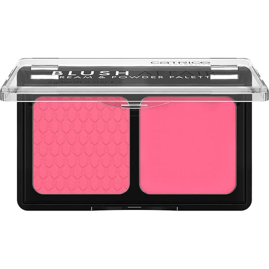 Catrice | Blush Affair Cream & Powder Palette | Highly Pigmented Radiant Cream & Soft Matte Powder | Vegan & Cruelty Free (020 Pleasing Pink)