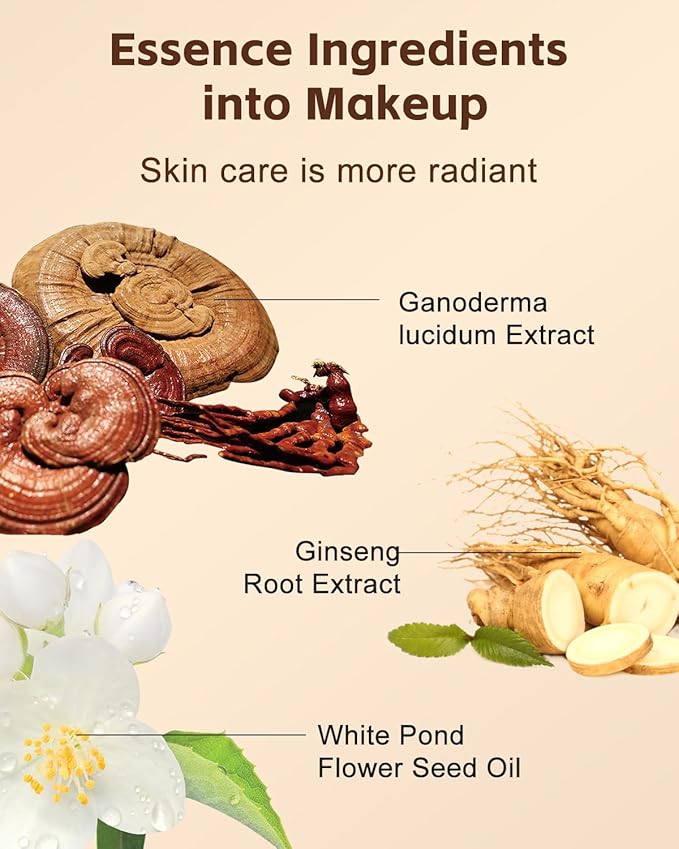 Foundation Stick Makeup with Brush Medium Coverage, Foundation Stick Smooth Long Lasting, Portable Face Eraser Base Make Up Lightweight for Dry and Combination Skin - Natural