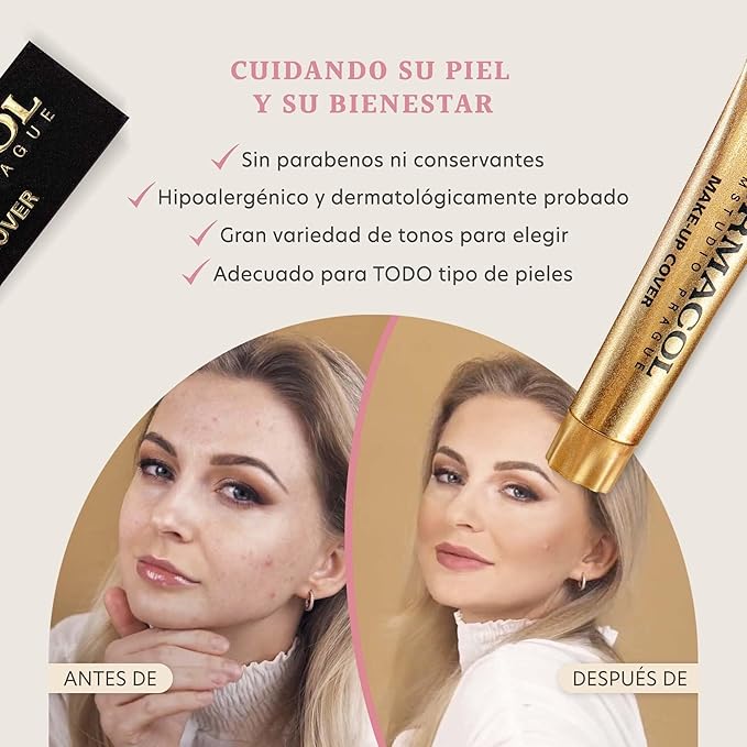 Dermacol Make-up Cover - High Covering Waterproof Foundation SPF30