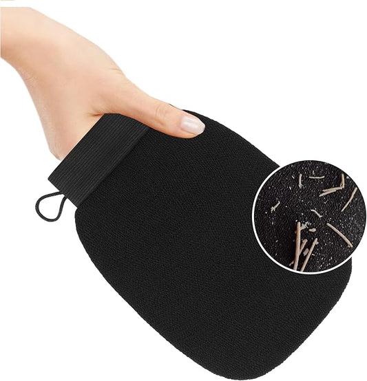 Viscose Exfoliating Bath Gloves - Moroccan & Korean Style Shower Scrubbers for Deep Cleansing & Smooth Skin