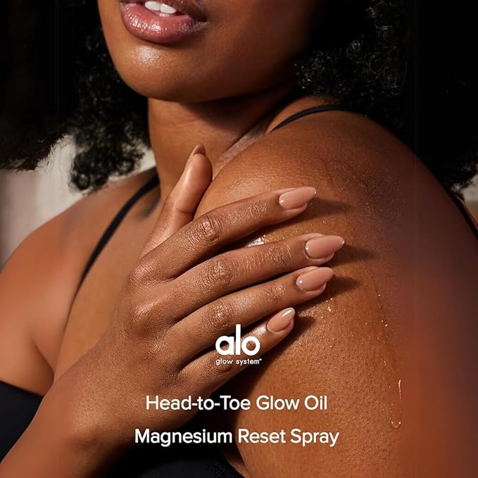 Alo Reset Magnesium Body Spray For Sleep & Natural Stress Relief – Calming Blend with Magnesium, Valerian Root, Arnica & Essential Oils – Made in USA - 3.2 oz