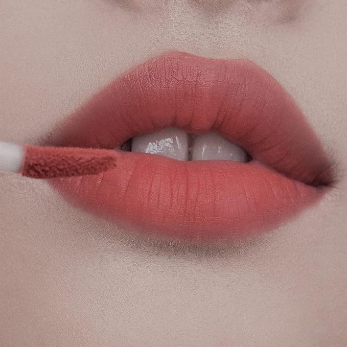 Mellow Velvet Tint Moisturizing Smooth Soft Matte Liquid Lipstick Longwear Lightweight Weightless High Pigment Ink, Pluffy Sweety
