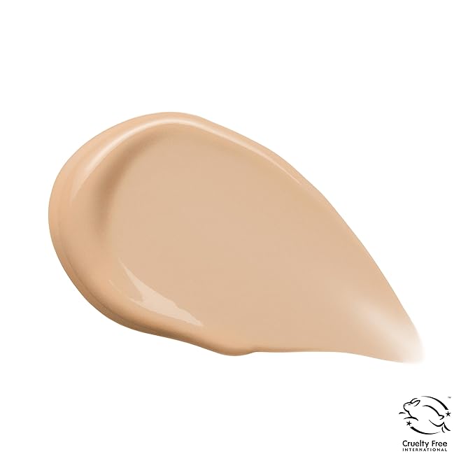 COVERGIRL Clean Fresh Nourishing Skin Tint, 560 Medium, Liquid Foundation, Dewy Finish, Infused with Coconut & Aloe, Vegan Formula
