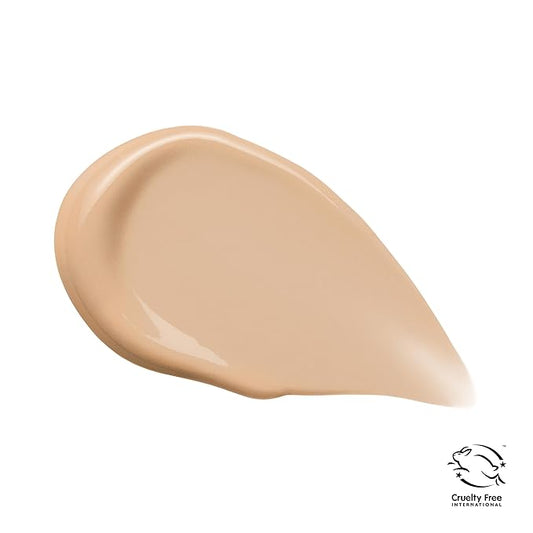 COVERGIRL Clean Fresh Nourishing Skin Tint, 560 Medium, Liquid Foundation, Dewy Finish, Infused with Coconut & Aloe, Vegan Formula