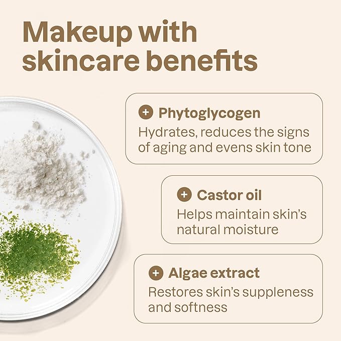 ATTITUDE Oceanly Plastic-Free Lightweight Blush Stick, Titanium Dioxide-Free, EWG Verified, Vegan & Cruelty-free Makeup, Happy Berry, 0.3 Ounces