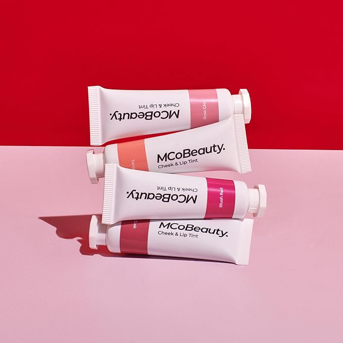 MCoBeauty Cheek And Lip Tint - Luminous Pop Of Buildable Color - Quick-Drying And Long-Wearing - Blurs The Lines Between A Dewy Gloss And A Stain - Gives Skin A Youthful Glow - Dusk - 0.34 Oz