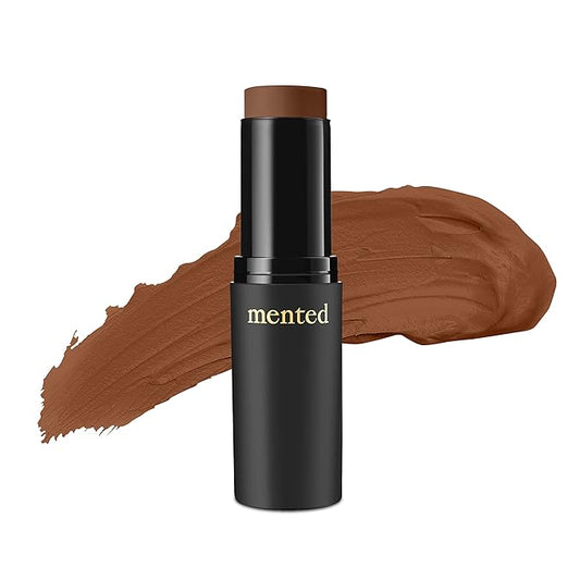 Mented Cosmetics Stick Foundation Make Up, Concealer & Contour Stick for Dark Skin, Cream Foundation for Black Women Makeup, Vegan and Cruelty Free, D10