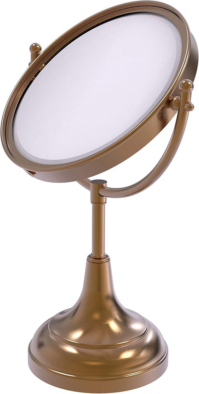Allied Brass DM-2/3X-BBR 8-Inch Mirrow with 3X Magnification, 15-Inch H, Brushed Bronze