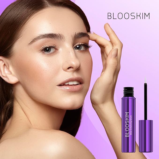Eyebrow Growth Serum for Women & Men – Natural Brow Enhancing Serum to Grow Thicker, Fuller Brows Fast – Nourishing Eyebrow Hair Growth - 0.17 fl oz